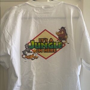RARE Vintage Disney Television Animation Art Tee